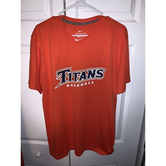 Cal State Fullerton Titans Baseball Nike Practice Shirt Large Team Issued